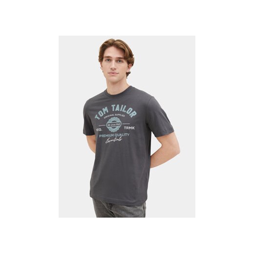 Tom Tailor T-Shirt 1037735 Szary Regular Fit ze sklepu MODIVO w kategorii T-shirty męskie - zdjęcie 168533581