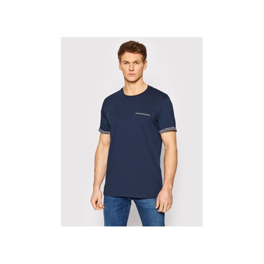 Jack&Jones PREMIUM T-Shirt Lyon 12205365 Granatowy Regular Fit ze sklepu MODIVO w kategorii T-shirty męskie - zdjęcie 168533973