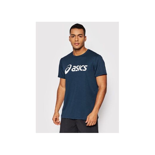 Asics Koszulka techniczna Core 2011C334 Granatowy Regular Fit ze sklepu MODIVO w kategorii T-shirty męskie - zdjęcie 168534452