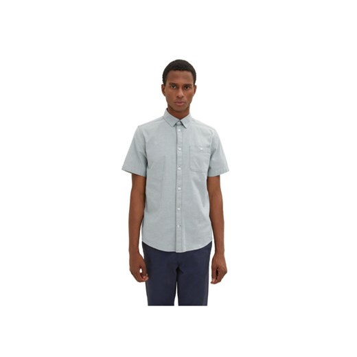 Tom Tailor Koszula 1034892 Zielony ze sklepu MODIVO w kategorii Koszule męskie - zdjęcie 168534600