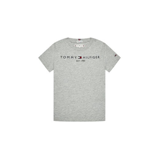 Tommy Hilfiger T-Shirt Essential KS0KS00210 Szary Regular Fit ze sklepu MODIVO w kategorii T-shirty chłopięce - zdjęcie 168534901