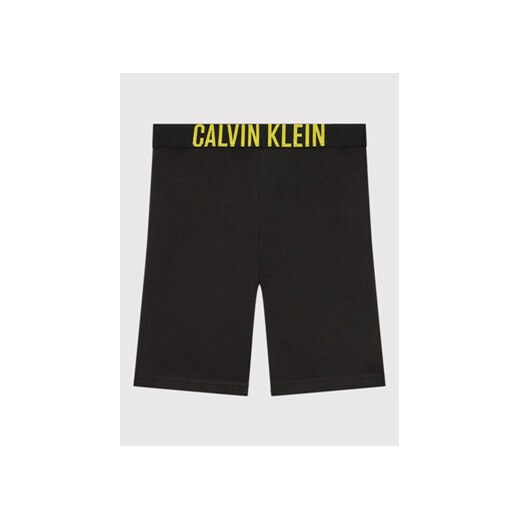 Calvin Klein Underwear Szorty piżamowe G80G800502 Czarny Slim Fit ze sklepu MODIVO w kategorii Piżamy dziecięce - zdjęcie 168535082