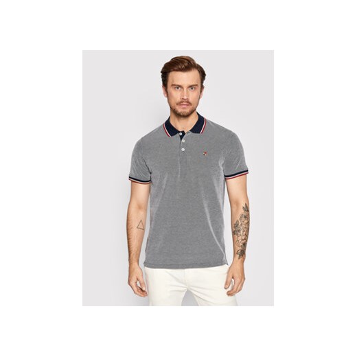 Jack&Jones PREMIUM Polo Bluwin 12169064 Granatowy Regular Fit ze sklepu MODIVO w kategorii T-shirty męskie - zdjęcie 168535642