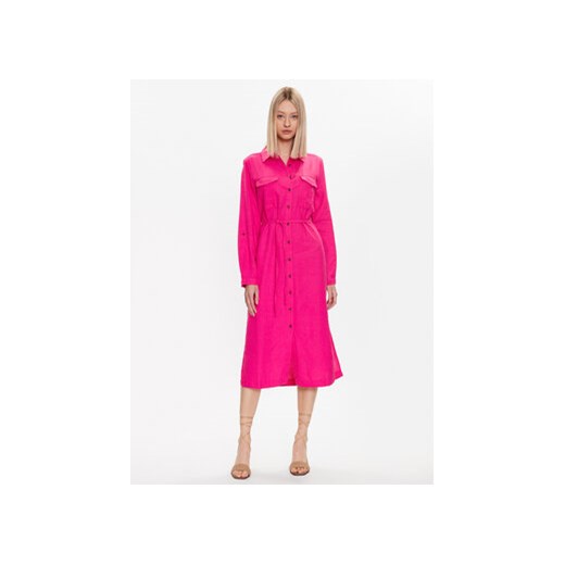 ONLY Sukienka koszulowa 15278720 Różowy Relaxed Fit ze sklepu MODIVO w kategorii Sukienki - zdjęcie 168535720