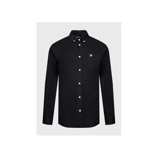 Lyle & Scott Koszula Oxford LW1302VOG Czarny Regular Fit ze sklepu MODIVO w kategorii Koszule męskie - zdjęcie 168535750