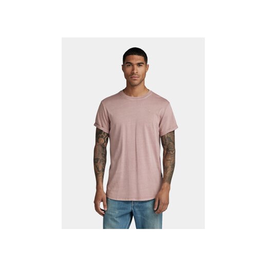 G-Star Raw T-Shirt Lash D16396-2653-G216 Różowy Regular Fit ze sklepu MODIVO w kategorii T-shirty męskie - zdjęcie 168535821