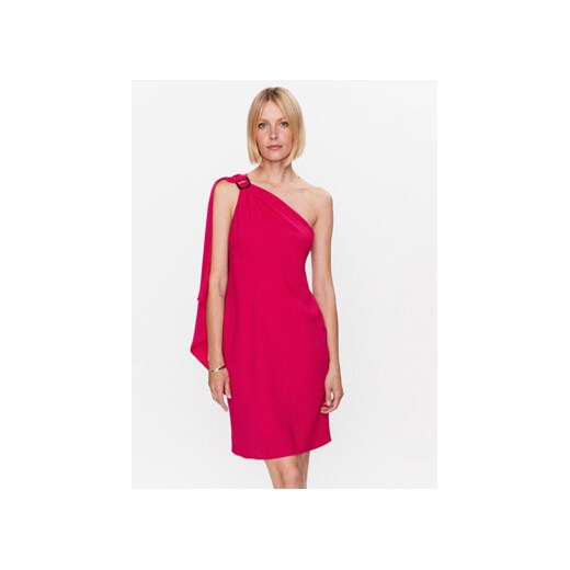 Lauren Ralph Lauren Sukienka koktajlowa 253903215001 Różowy Regular Fit ze sklepu MODIVO w kategorii Sukienki - zdjęcie 168535993