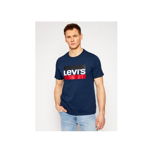 Levi's® T-Shirt Sportswear Graphic Tee 39636-0003 Granatowy Regular Fit ze sklepu MODIVO w kategorii T-shirty męskie - zdjęcie 168537714