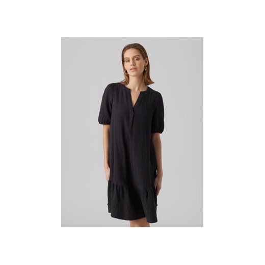 Vero Moda Sukienka codzienna Natali 10279682 Czarny Regular Fit Vero Moda S wyprzedaż MODIVO