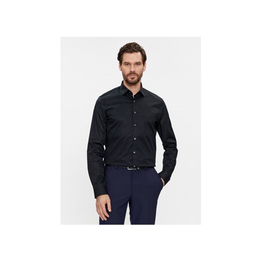 Calvin Klein Koszula K10K112088 Czarny Slim Fit ze sklepu MODIVO w kategorii Koszule męskie - zdjęcie 168538391