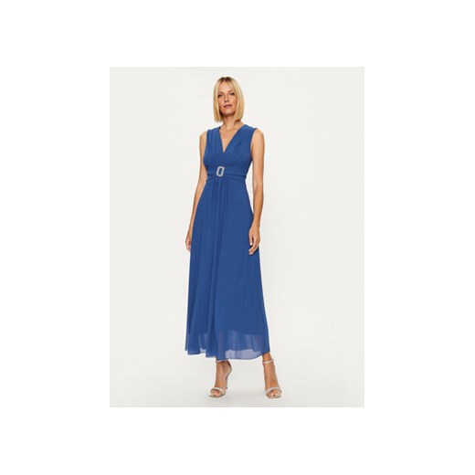 Rinascimento Sukienka wieczorowa CFC0115101003 Niebieski Regular Fit Rinascimento XL promocja MODIVO