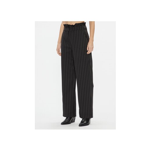 Vero Moda Spodnie materiałowe Wednesday 10301348 Czarny Regular Fit ze sklepu MODIVO w kategorii Spodnie damskie - zdjęcie 168539442