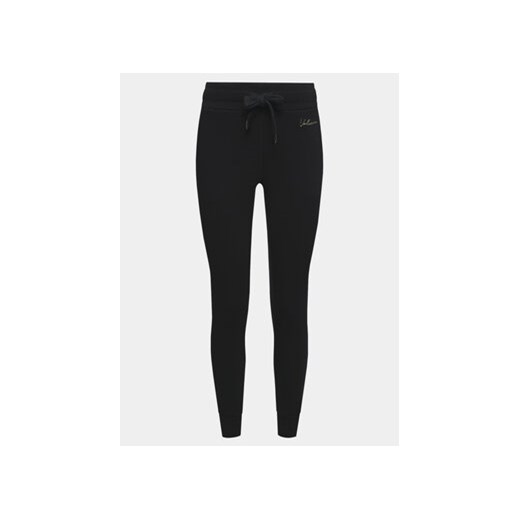 Volcano Spodnie dresowe N-Venis L28196-W24 Czarny Regular Fit ze sklepu MODIVO w kategorii Spodnie damskie - zdjęcie 168539693