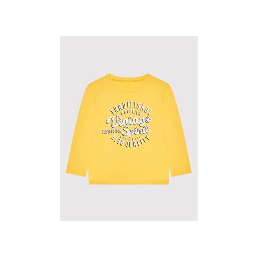 NAME IT Bluzka 13197734 Żółty Regular Fit ze sklepu MODIVO w kategorii T-shirty chłopięce - zdjęcie 168540482