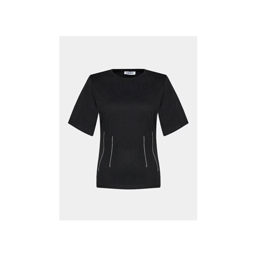 Edited T-Shirt Jarine Czarny Casual Fit ze sklepu MODIVO w kategorii Bluzki damskie - zdjęcie 168540490