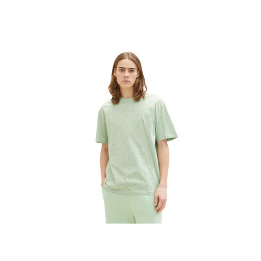 Tom Tailor Denim T-Shirt 1035608 Zielony ze sklepu MODIVO w kategorii T-shirty męskie - zdjęcie 168540842