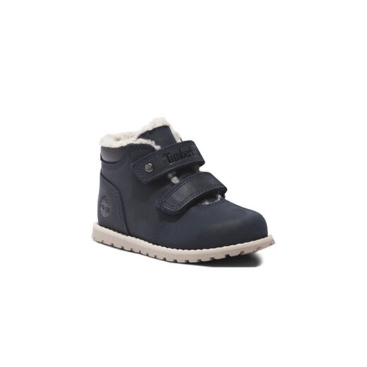 Timberland Trzewiki Pokey Pine Warm Lined H&L TB0A5YV50191 Granatowy ze sklepu MODIVO w kategorii Buty zimowe dziecięce - zdjęcie 168541002