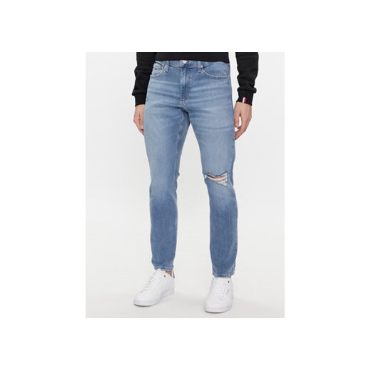 Tommy Jeans Jeansy Scanton DM0DM18175 Niebieski Slim Fit ze sklepu MODIVO w kategorii Jeansy męskie - zdjęcie 168541154