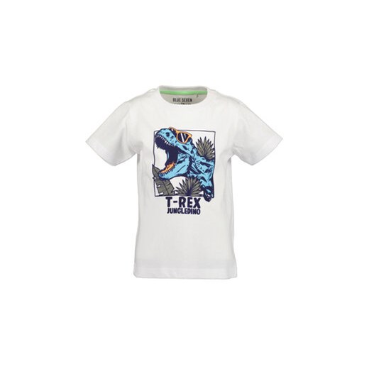 Blue Seven T-Shirt 802256 X Biały Regular Fit ze sklepu MODIVO w kategorii T-shirty chłopięce - zdjęcie 168541590