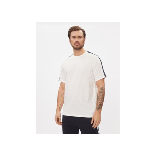 Tommy Hilfiger T-Shirt Logo UM0UM03005 Écru Regular Fit ze sklepu MODIVO w kategorii T-shirty męskie - zdjęcie 168541754