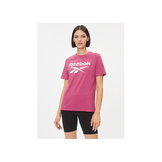 Reebok T-Shirt IM4088 Różowy ze sklepu MODIVO w kategorii Bluzki damskie - zdjęcie 168541833