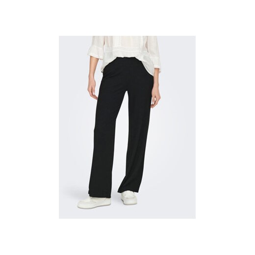 ONLY Spodnie materiałowe 15202195 Czarny Wide Leg ze sklepu MODIVO w kategorii Spodnie damskie - zdjęcie 168542203