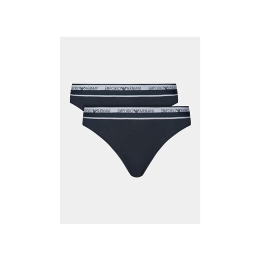Emporio Armani Underwear Komplet 2 par fig brazylijskich 163337 4R227 00135 Granatowy ze sklepu MODIVO w kategorii Majtki damskie - zdjęcie 168542624