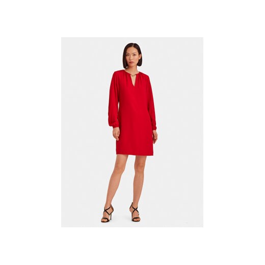 Lauren Ralph Lauren Sukienka codzienna 250919769002 Czerwony Regular Fit ze sklepu MODIVO w kategorii Sukienki - zdjęcie 168543020