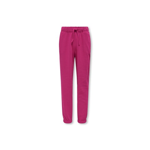 Kids ONLY Spodnie dresowe 15246735 Różowy Regular Fit 110 MODIVO