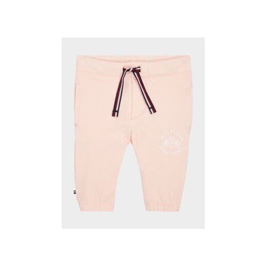 Tommy Hilfiger Spodnie dresowe KN0KN01787 Różowy Regular Fit ze sklepu MODIVO w kategorii Spodnie i półśpiochy - zdjęcie 168543581