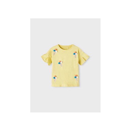 NAME IT T-Shirt 13215688 Żółty Regular Fit Name It 86 MODIVO