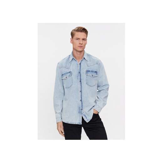 Boss Koszula jeansowa 50489489 Niebieski Relaxed Fit ze sklepu MODIVO w kategorii Koszule męskie - zdjęcie 168543961