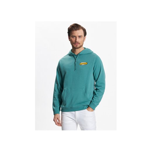 Converse Bluza 10024614-A01 Zielony Regular Fit ze sklepu MODIVO w kategorii Bluzy męskie - zdjęcie 168544511