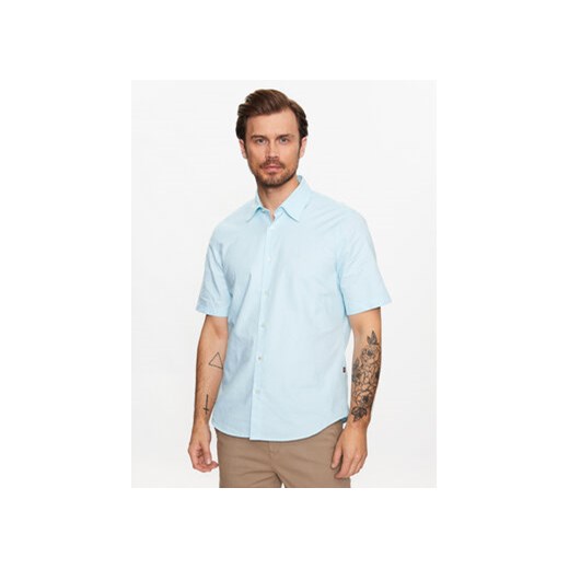 Boss Koszula Rash 50489351 Niebieski Regular Fit ze sklepu MODIVO w kategorii Koszule męskie - zdjęcie 168544891