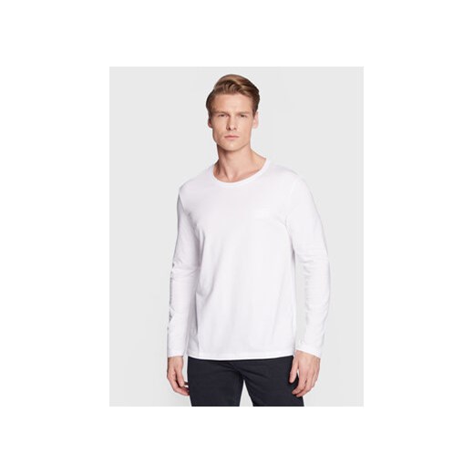 Boss Longsleeve Mix&Match 50470144 Biały Regular Fit L okazja MODIVO