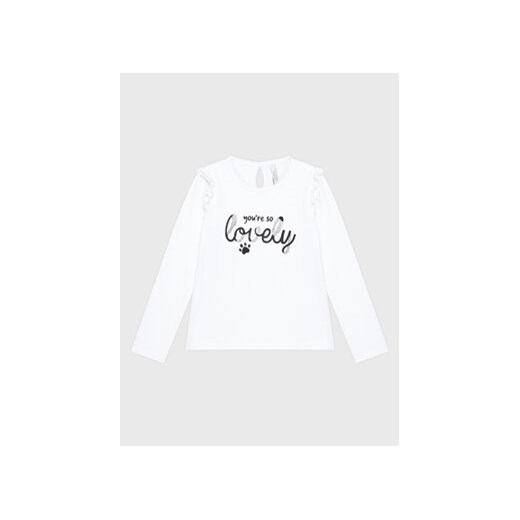 Birba Trybeyond Bluzka 999 54012 00 D Biały Regular Fit ze sklepu MODIVO w kategorii Bluzki dziewczęce - zdjęcie 168545412