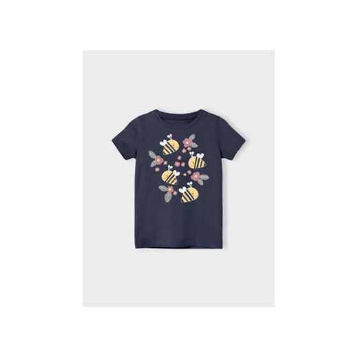 NAME IT T-Shirt 13202932 Granatowy Regular Fit ze sklepu MODIVO w kategorii Bluzki dziewczęce - zdjęcie 168545592