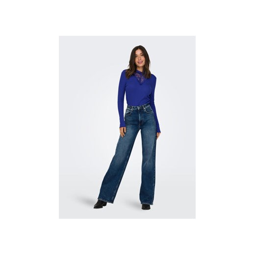 ONLY Bluzka Luxi 15310698 Niebieski Regular Fit ze sklepu MODIVO w kategorii Bluzki damskie - zdjęcie 168545634