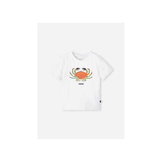 Reima T-Shirt Ajatus 5200217A Biały Regular Fit ze sklepu MODIVO w kategorii T-shirty chłopięce - zdjęcie 168546083