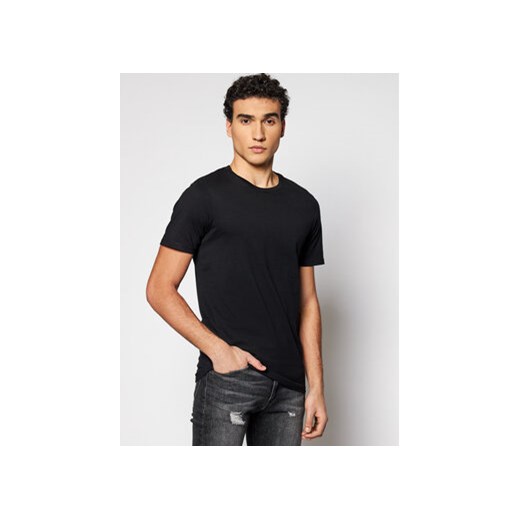 Jack&Jones T-Shirt Orrganic Basic 12156101 Czarny Slim Fit ze sklepu MODIVO w kategorii T-shirty męskie - zdjęcie 168546383
