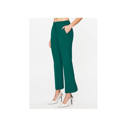 Marella Spodnie materiałowe Curzio 2331361738200 Zielony Regular Fit ze sklepu MODIVO w kategorii Spodnie damskie - zdjęcie 168546473