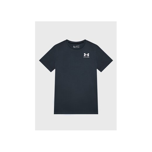 Under Armour T-Shirt Ua Sportstyle Left Chest 1363280 Czarny Regular Fit ze sklepu MODIVO w kategorii T-shirty chłopięce - zdjęcie 168546654