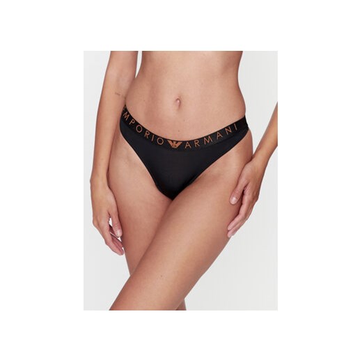Emporio Armani Underwear Biustonosz bezfiszbinowy 164530 3F235 00020 Czarny ze sklepu MODIVO w kategorii Biustonosze - zdjęcie 168546753