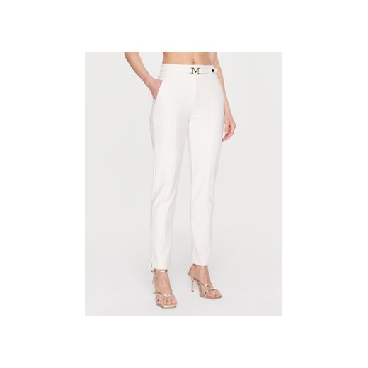 Marciano Guess Spodnie materiałowe Aurora 3RGB04 9771Z Beżowy Regular Fit ze sklepu MODIVO w kategorii Spodnie damskie - zdjęcie 168547380