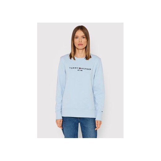 Tommy Hilfiger Bluza C-Ink WW0WW28220 Niebieski Regular Fit Tommy Hilfiger S promocja MODIVO
