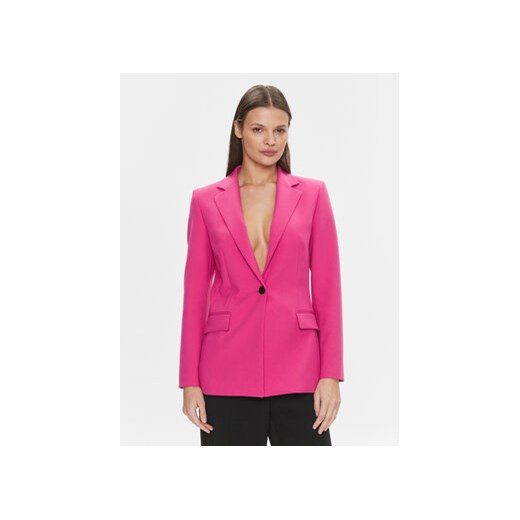 Hugo Marynarka Atana-2 50514087 Różowy Regular Fit 42 MODIVO