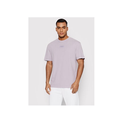Jack&Jones T-Shirt Rubber 12198387 Fioletowy Relaxed Fit ze sklepu MODIVO w kategorii T-shirty męskie - zdjęcie 168548444