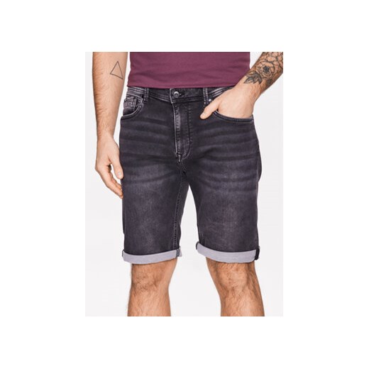 Pepe Jeans Szorty jeansowe Jack Short PM801022XF7 Szary Regular Fit ze sklepu MODIVO w kategorii Spodenki męskie - zdjęcie 168548550