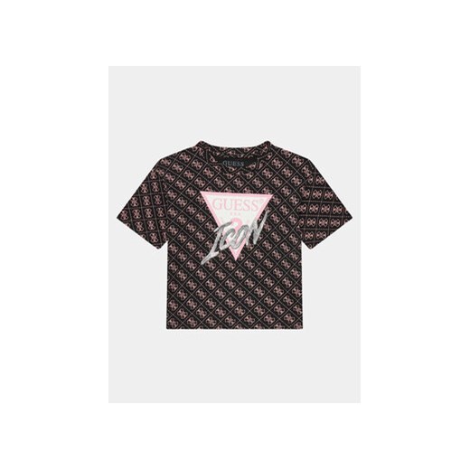 Guess T-Shirt J4RI06 K6YW3 Czarny Boxy Fit ze sklepu MODIVO w kategorii T-shirty chłopięce - zdjęcie 168548591