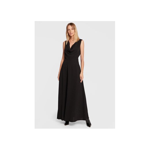 Silvian Heach Sukienka wieczorowa CVA22101VE Czarny Regular Fit ze sklepu MODIVO w kategorii Sukienki - zdjęcie 168548791